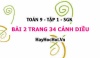 Bài 2 trang 34 Toán 9 tập 1 Cánh Diều